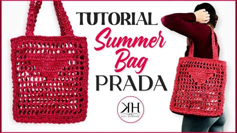 borsa prada ferragni uncinetto|TUTORIAL BORSA UNCINETTO .